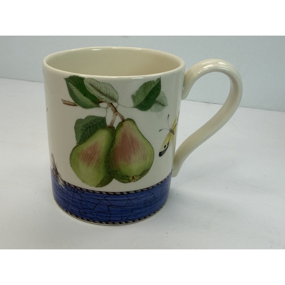 Wedgwood Sarah's Garden Queen's Ware Poached Pears Large Mug